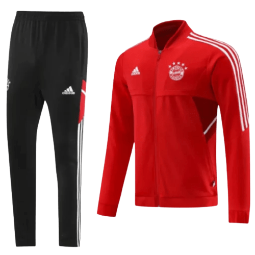 Agasalho de Viagem Bayern Munchen - Masculino - Vermelho - Manto Club
