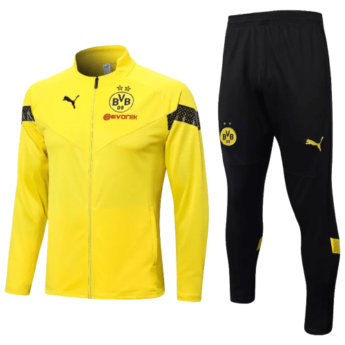 Agasalho de Viagem Borussia Dortmund - Masculino - Amarelo - Manto Club