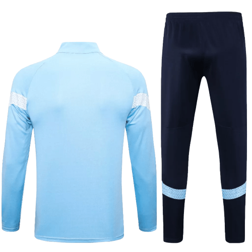 Agasalho de Viagem Manchester City - Masculino - Azul Claro - Manto Club