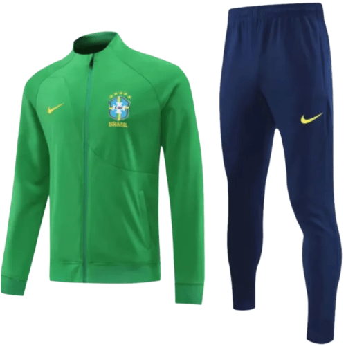 Agasalho de Viagem Seleção Brasil - Masculino - Verde - Manto Club
