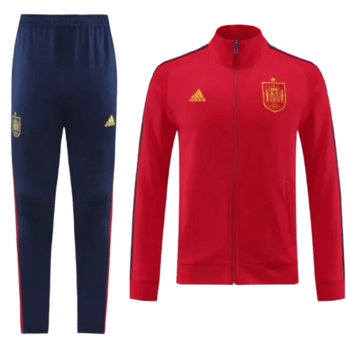 Agasalho de Viagem Seleção Espanha - Masculino - Vermleho - Manto Club