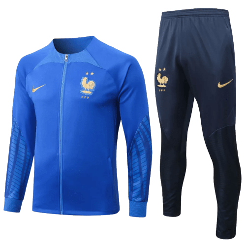 Agasalho de Viagem Seleção França - Masculino - Azul - Manto Club