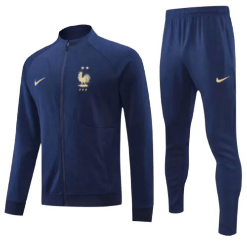 Agasalho de Viagem Seleção França - Masculino - Azul - Manto Club