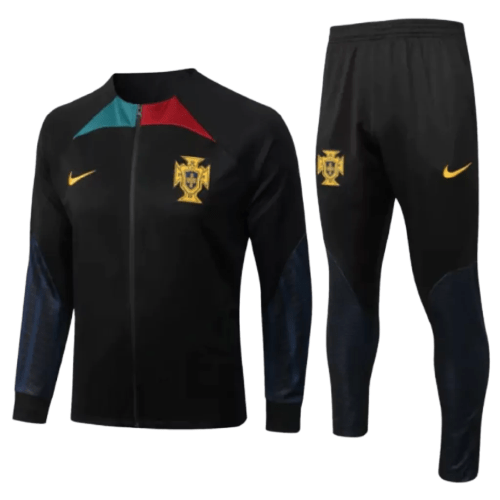 Agasalho de Viagem Seleção Portugal - Masculino - Preto - Manto Club