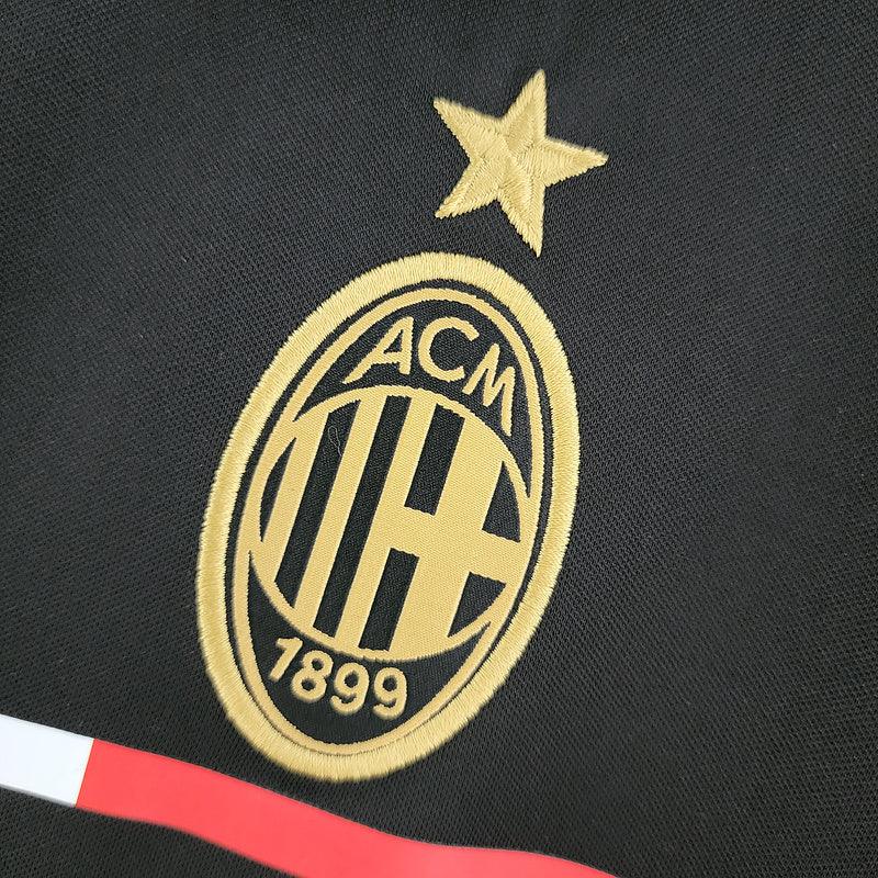 Camisa AC Milan Retrô Third III 2011/12 - Preto - Manto Club