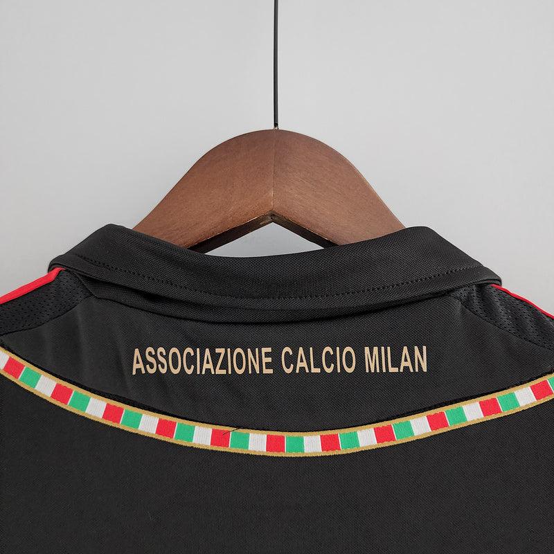 Camisa AC Milan Retrô Third III 2011/12 - Preto - Manto Club