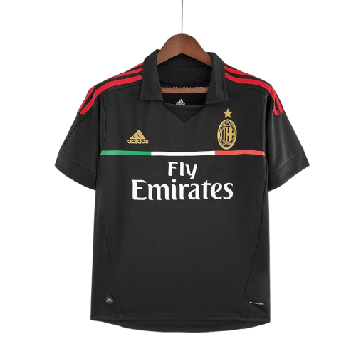 Camisa AC Milan Retrô Third III 2011/12 - Preto - Manto Club
