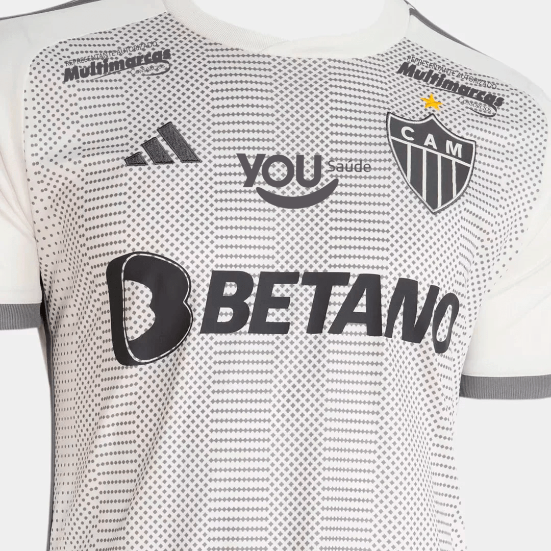 Camisa adidas Atlético Mineiro 2024/25 II Com Patrocínios - Manto Club