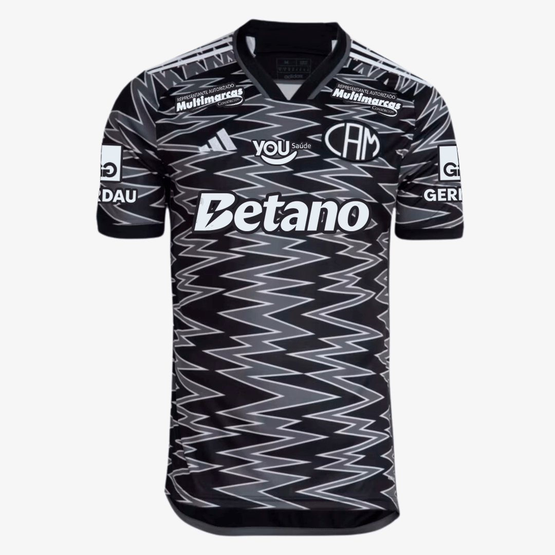 Camisa adidas Atlético Mineiro 2024/25 III Com Patrocínios - Manto Club