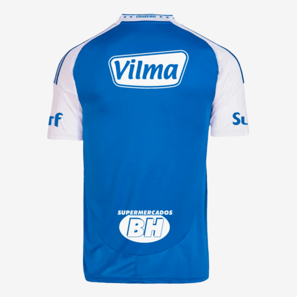 Camisa adidas Cruzeiro 2025/26 I Com Patrocínios - Manto Club