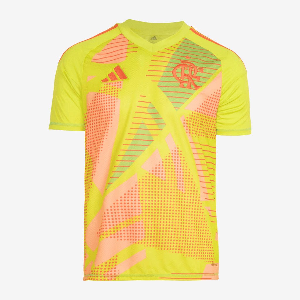 Camisa Adidas Flamengo 2025/26 I Goleiro - Manto Club