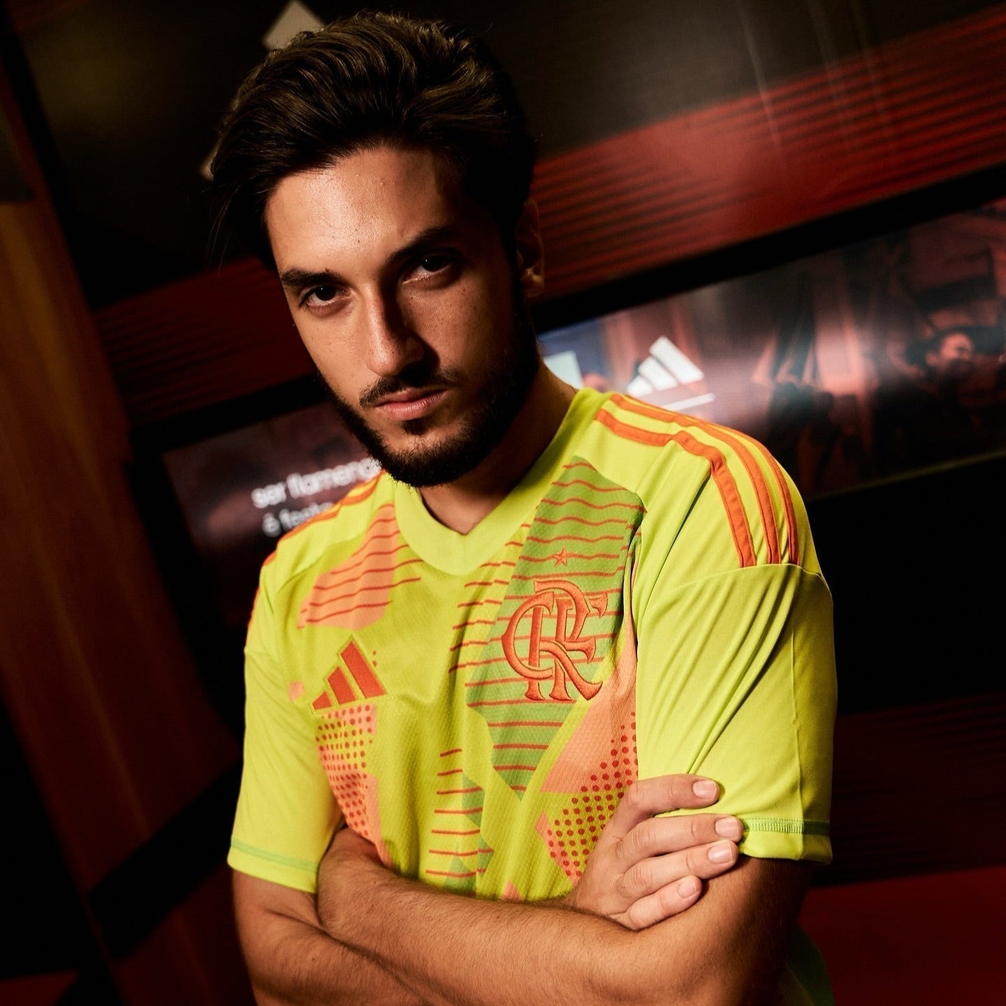 Camisa Adidas Flamengo 2025/26 I Goleiro - Manto Club