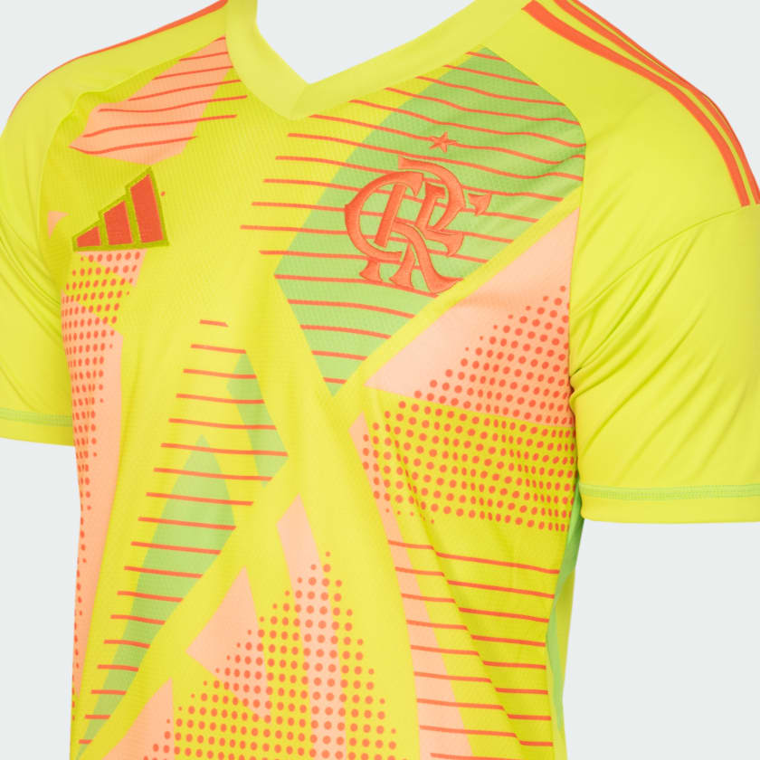 Camisa Adidas Flamengo 2025/26 I Goleiro - Manto Club