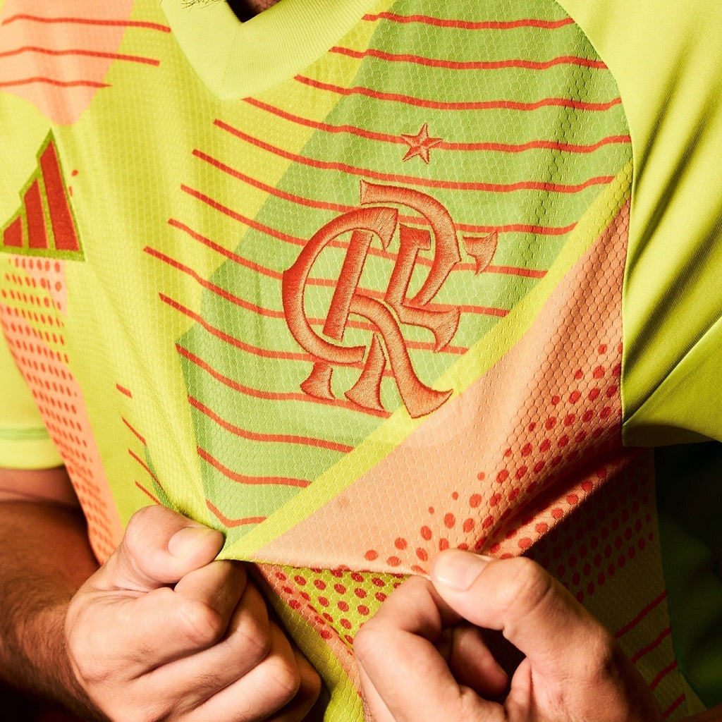 Camisa Adidas Flamengo 2025/26 I Goleiro - Manto Club