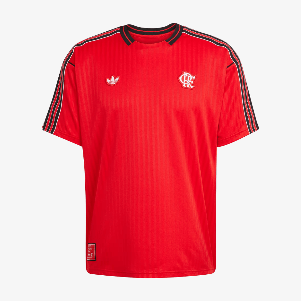 Camisa Adidas Flamengo Icons 2025/26 - Manto Club