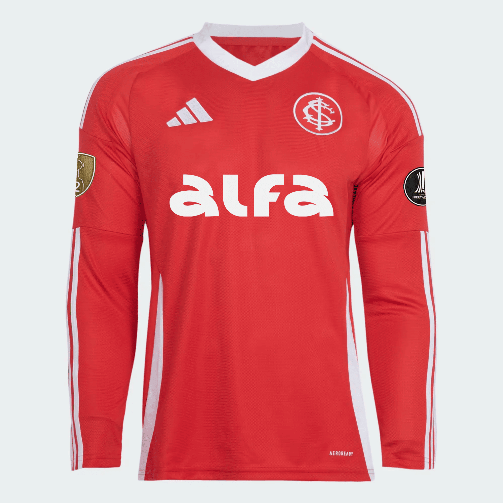 Camisa adidas Internacional Manga Longa 2025/26 I Com Patrocínios - Manto Club