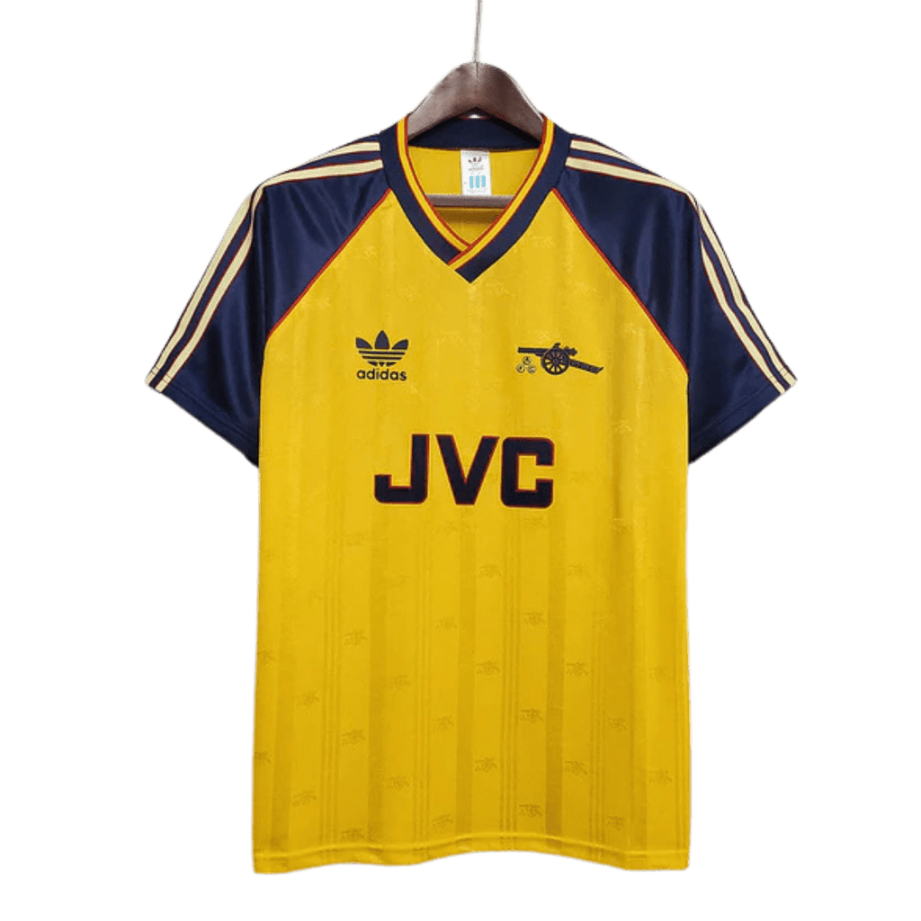 Camisa Arsenal Retrô 1988/1989 Amarela - Adidas - Manto Club