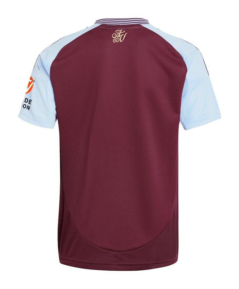 Camisa Aston Villa Home 24/25 s/n° Torcedor Adidas Masculina - Vinho - Manto Club