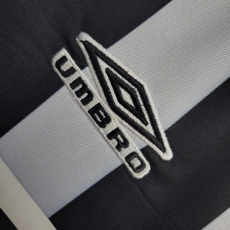Camisa Atlético Mineiro Home Retrô 2003 Preta e Branca - Umbro - Manto Club