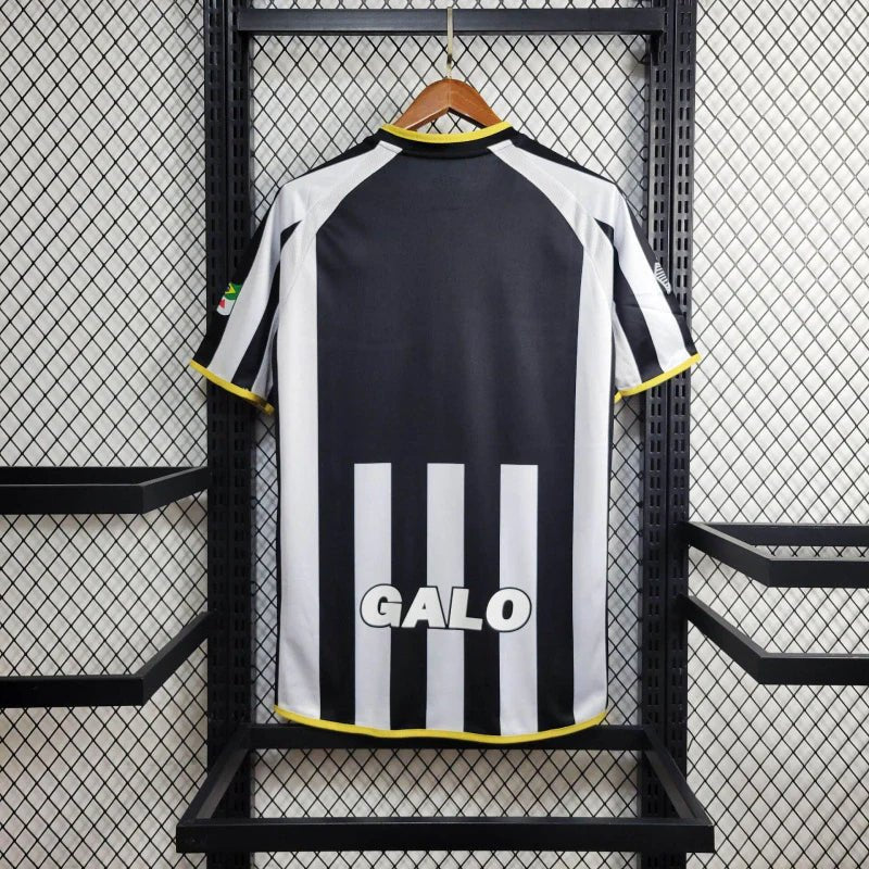 Camisa Atlético Mineiro Home Retrô 2003 Preta e Branca - Umbro - Manto Club