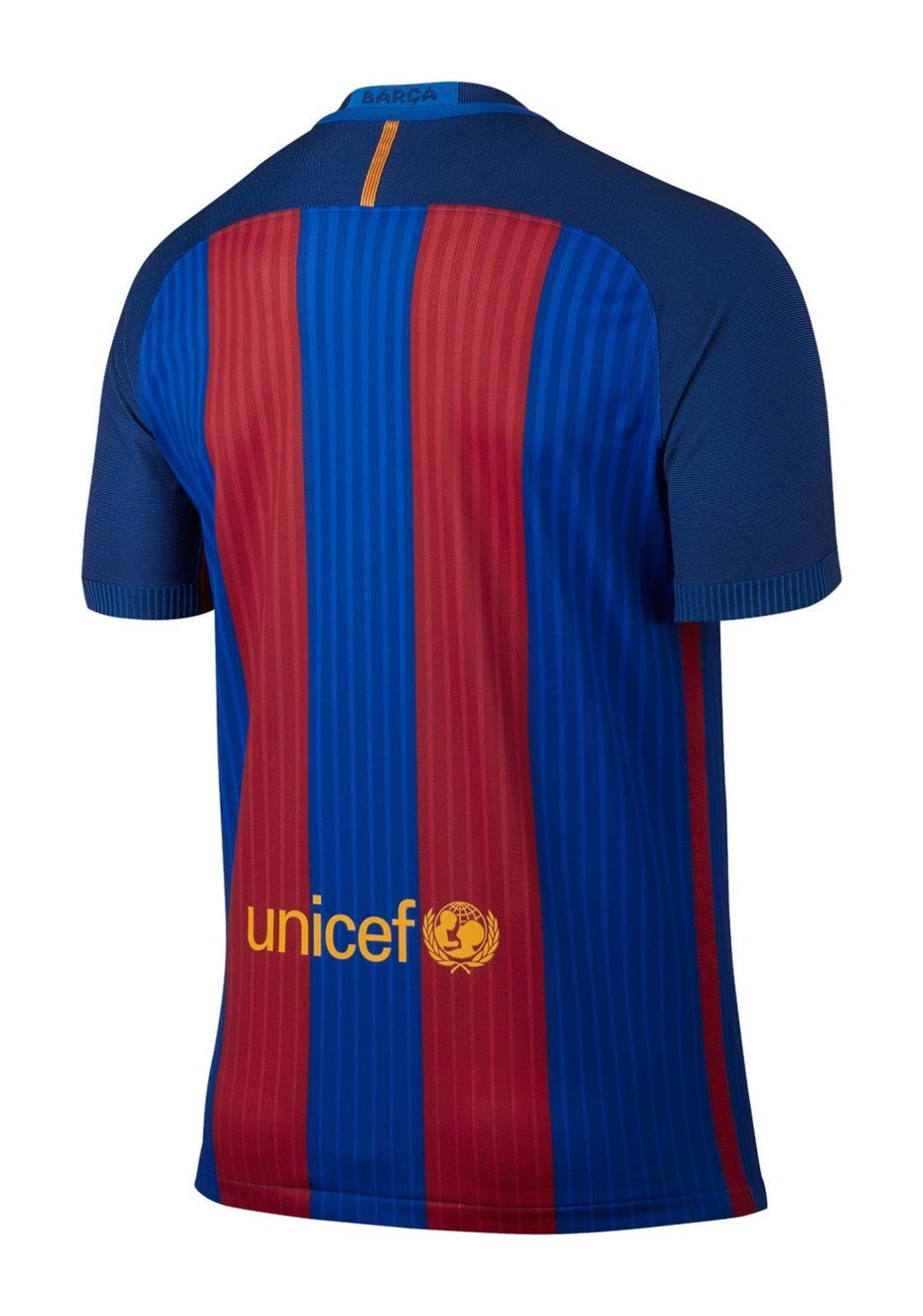 Camisa Barcelona 16/17 Retro Home Nike Torcedor - Azul e Grená - Manto Club