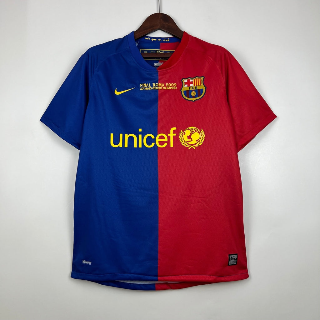 Camisa Barcelona Home Retrô 08/09 UEFA Champions League - Manto Club