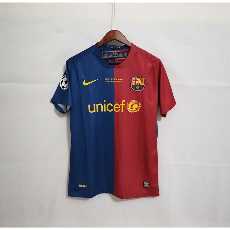 Camisa Barcelona Home Retrô 08/09 UEFA Champions League - Manto Club
