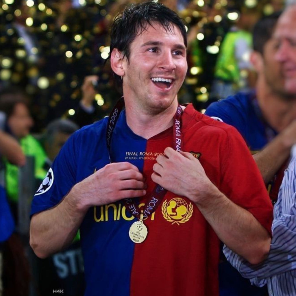 Camisa Barcelona Home Retrô 08/09 UEFA Champions League - Manto Club