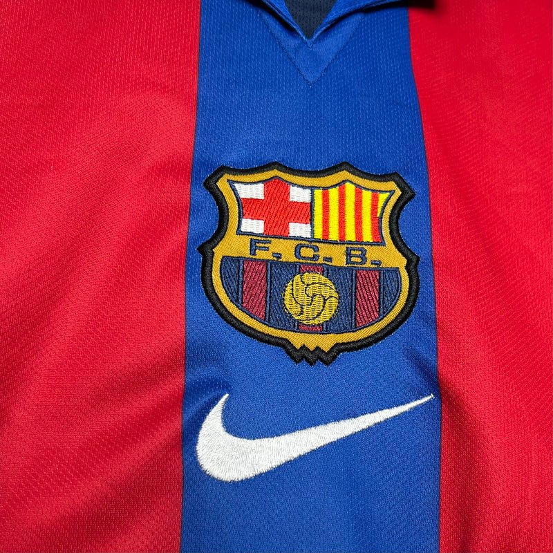 Camisa Barcelona l Retro 2004/05 - Manto Club