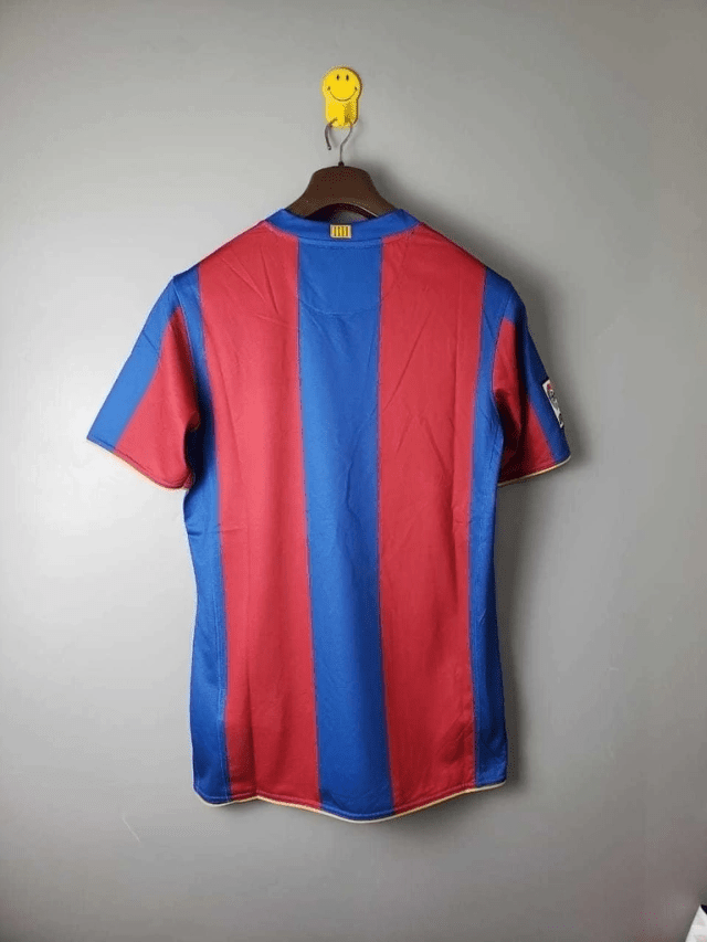 Camisa Barcelona Retrô 2006/2007 - Nike Azul Grená - Manto Club