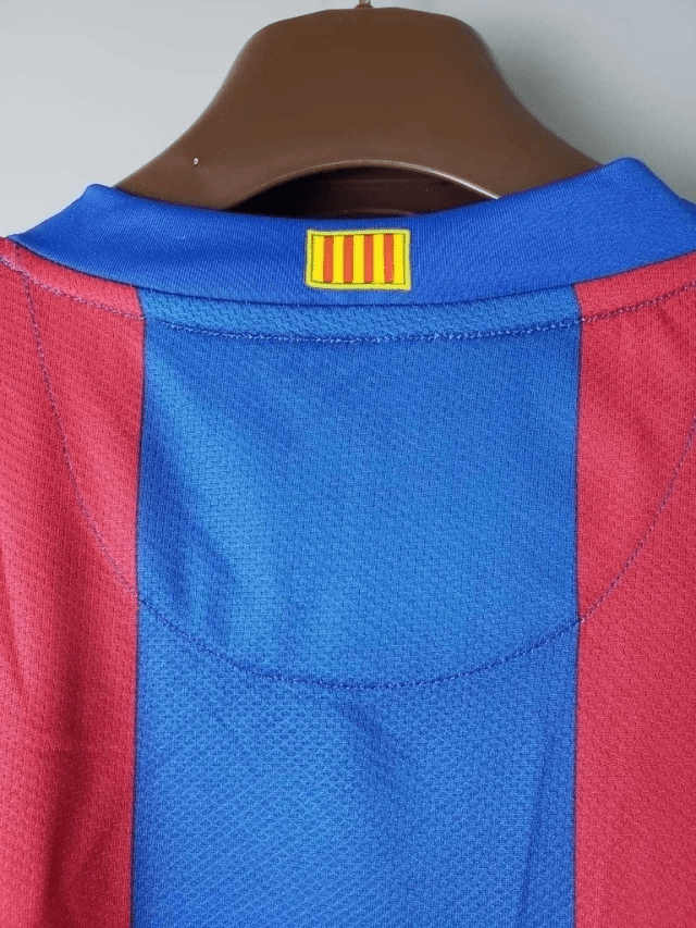 Camisa Barcelona Retrô 2006/2007 - Nike Azul Grená - Manto Club