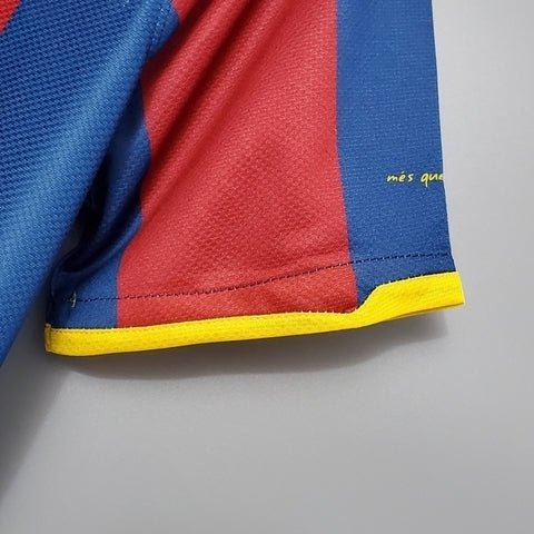 Camisa Barcelona Retrô 2010/2011 Azul e Grená - Nike - Manto Club
