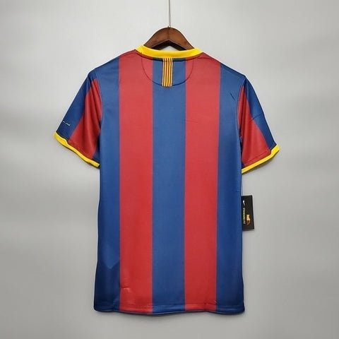 Camisa Barcelona Retrô 2010/2011 Azul e Grená - Nike - Manto Club