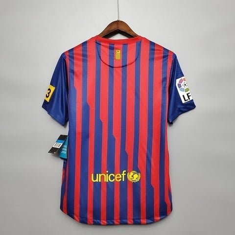Camisa Barcelona Retrô 2011/2012 Azul e Grená - Nike - Manto Club