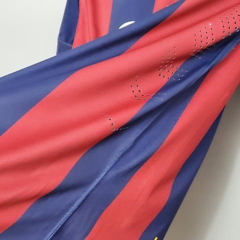 Camisa Barcelona Retrô 2014/2015 Azul e Grená - Nike - Manto Club