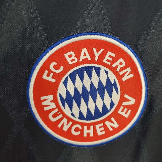 Camisa Bayern Retrô 1997/1999 Preta e Vermelha - Adidas - Manto Club