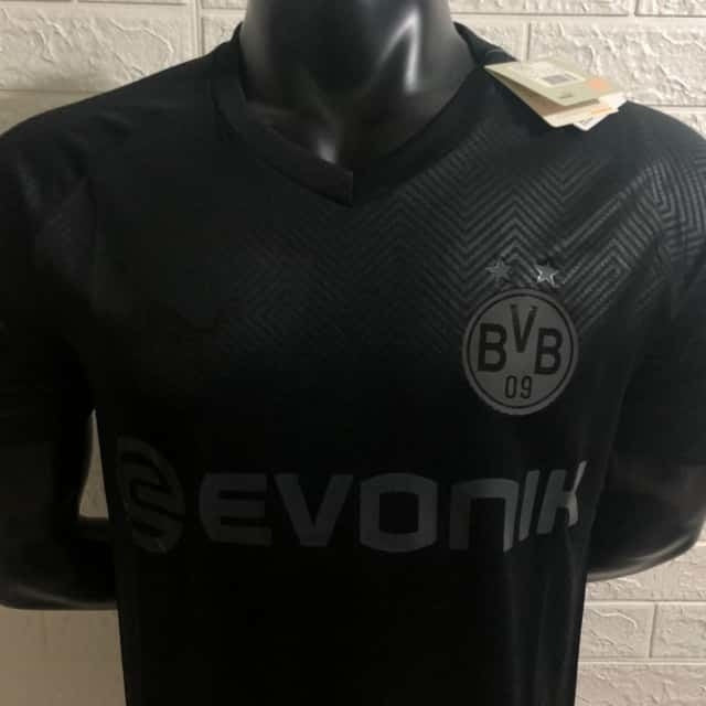 Camisa Borussia Dortmund Edição Especial 110 Anos 19/20 Puma - Preto - Manto Club