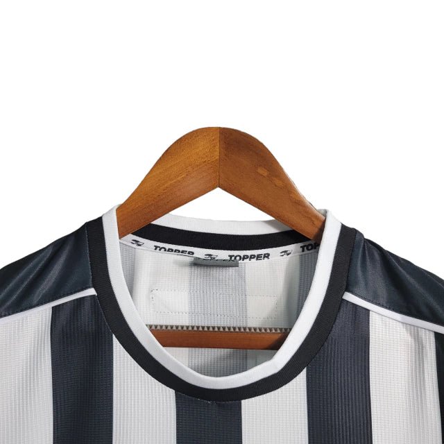 Camisa Botafogo l Retrô 99/00 Torcedor Masculina - Preta e Branca - Manto Club