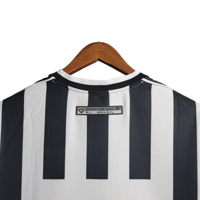 Camisa Botafogo l Retrô 99/00 Torcedor Masculina - Preta e Branca - Manto Club