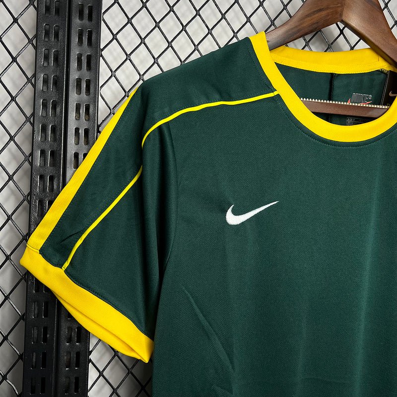 Camisa Brasil Goleiro Retro 1997/98 Verde - Manto Club