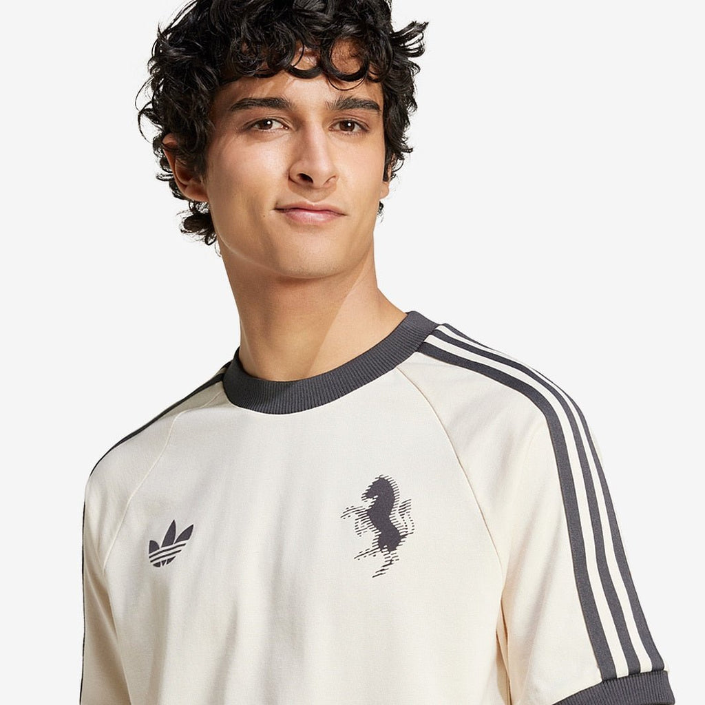 Camisa Casual adidas Juventus FC 3 Stripes - Manto Club
