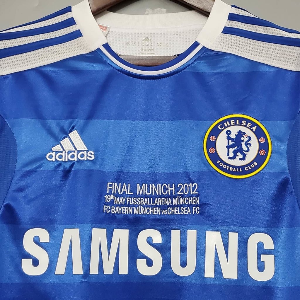 Camisa Chelsea Retrô 2012 Azul - Adidas - Manto Club