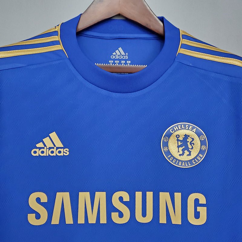 Camisa Chelsea Retrô 2012/2013 Azul - Adidas - Manto Club