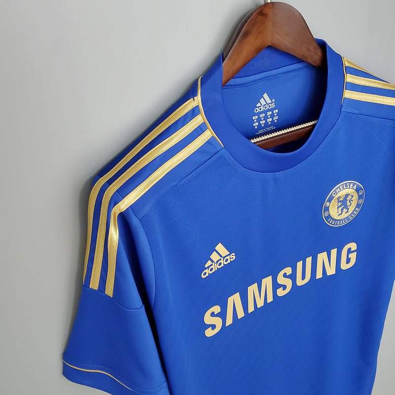 Camisa Chelsea Retrô 2012/2013 Azul - Adidas - Manto Club