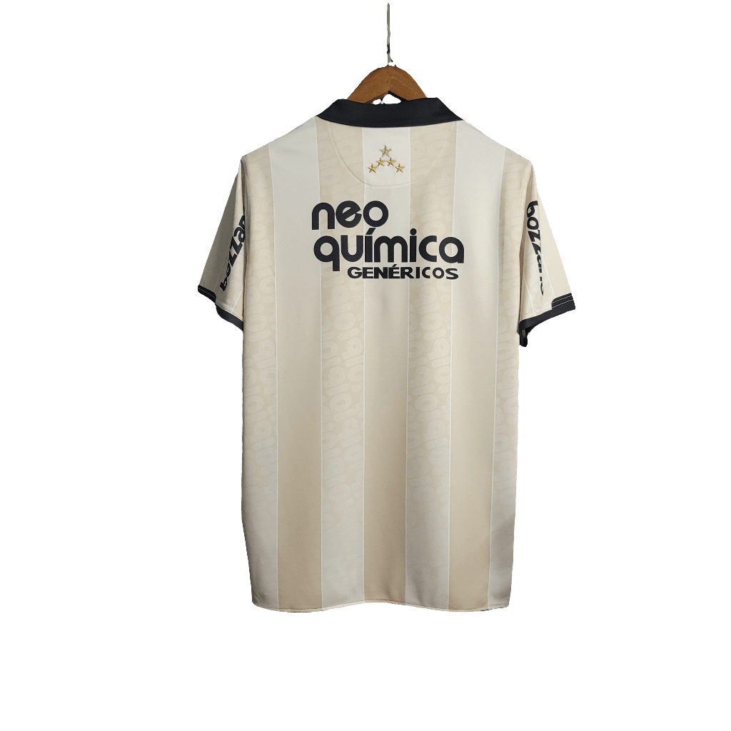 Camisa Corinthians Retrô 100 Aniversário Nike Masculina - Bege - Manto Club