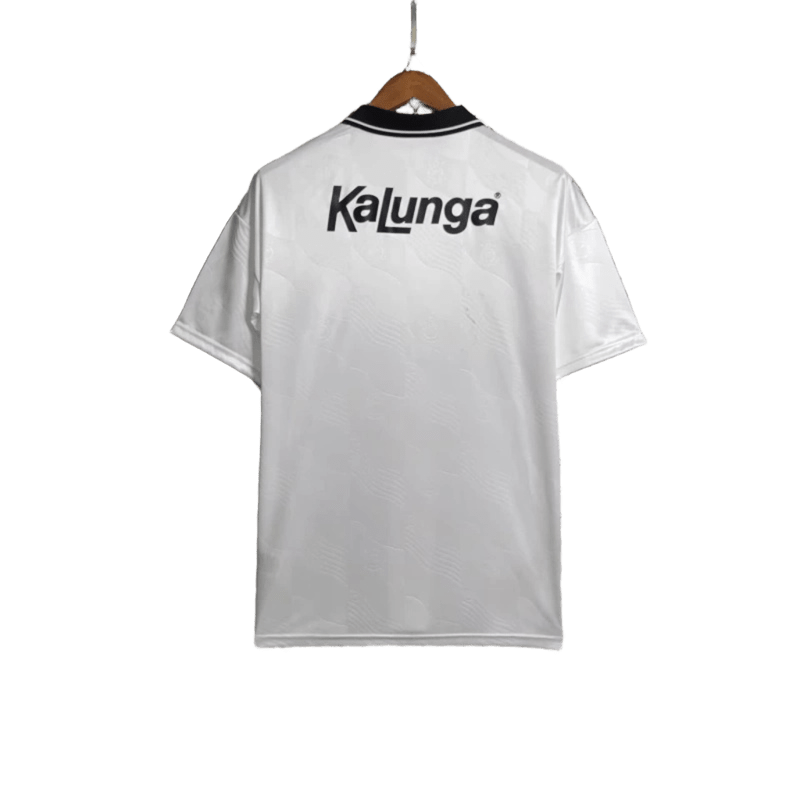 Camisa Corinthians Retrô 1998 Finta Masculina - Branca e Preta - Manto Club