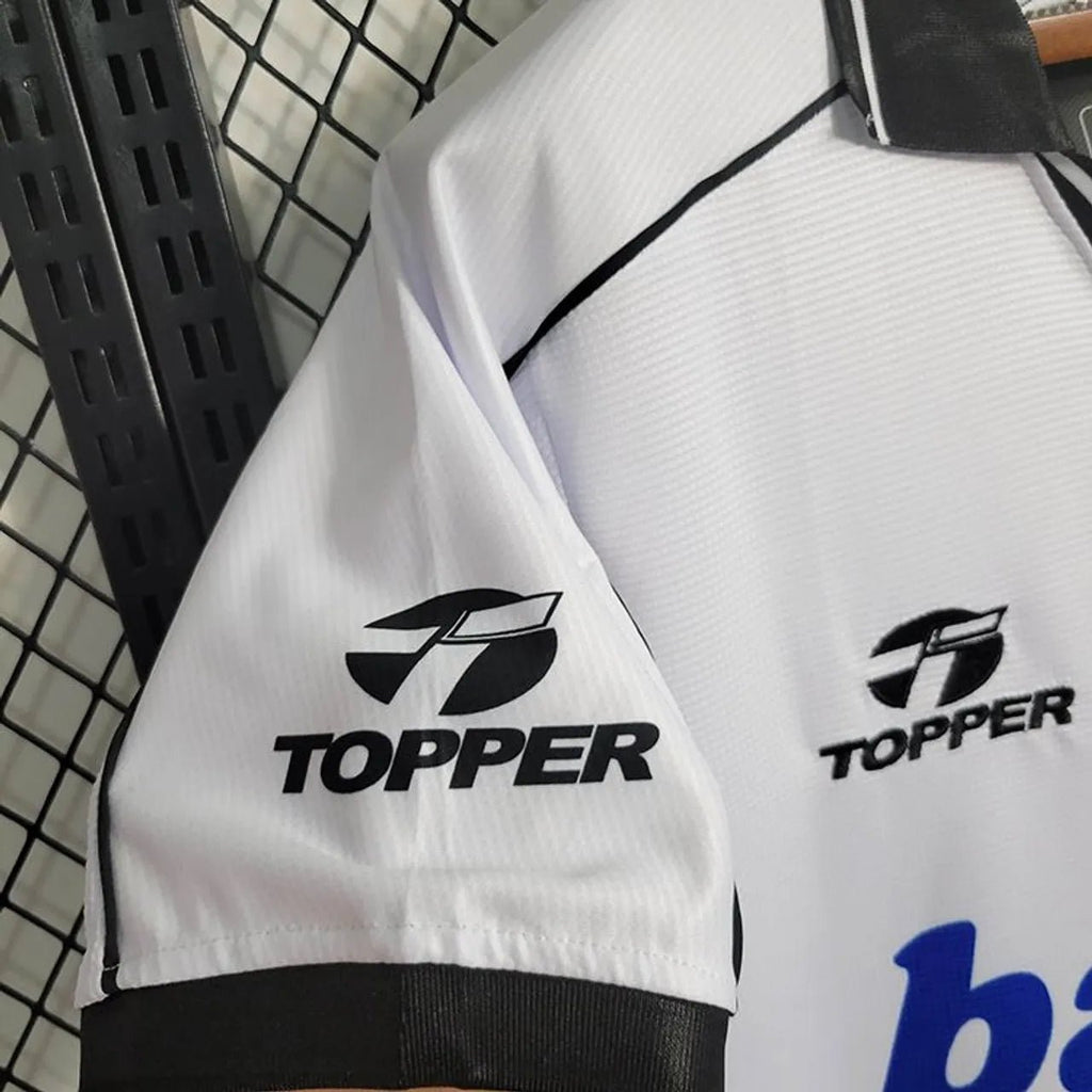 Camisa Corinthians Retrô 1999 Away Topper Masculina - Branco - Manto Club