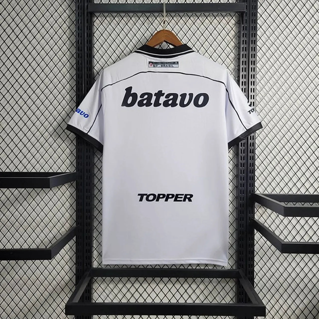 Camisa Corinthians Retrô 1999 Away Topper Masculina - Branco - Manto Club