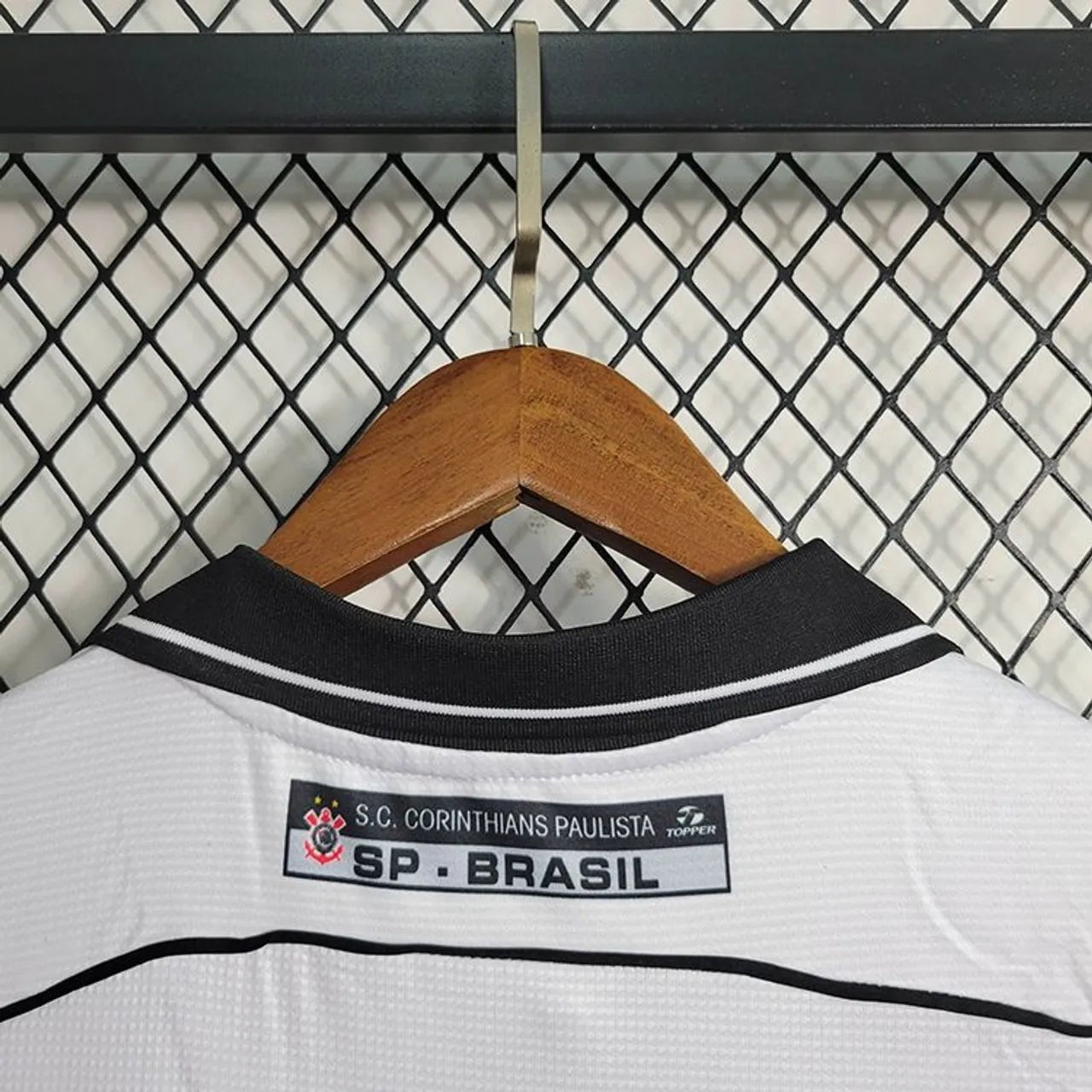 Camisa Corinthians Retrô 1999 Away Topper Masculina - Branco - Manto Club