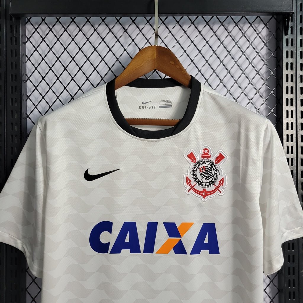 Camisa Corinthians Retrô 2011/12 Away Nike Masculina - Creme - Manto Club